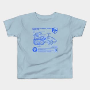 Snow Cat Specs Kids T-Shirt